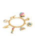 Kurt Geiger Гривна Multi Charms Bracelet 8840761429 Златист - Pepit.bg