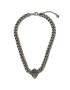 Kurt Geiger Колие Eagle Collar Necklace 8837264429 Сив - Pepit.bg