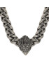 Kurt Geiger Колие Eagle Collar Necklace 8837264429 Сив - Pepit.bg