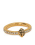 Kurt Geiger Пръстен Micro Eagle Gem Band 1353899429 Златист - Pepit.bg