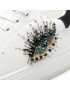 Kurt Geiger Сникърси Laney Eye 8487310109 Бял - Pepit.bg