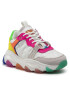 Kurt Geiger Сникърси Lettie Eagle 8880319109 Бял - Pepit.bg