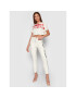 LaBellaMafia Блуза 21767 Бял Cropped Fit - Pepit.bg