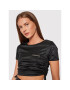 LaBellaMafia Блуза 21803 Черен Slim Fit - Pepit.bg