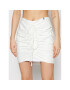 LaBellaMafia Мини пола 21456 Бял Slim Fit - Pepit.bg