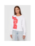 LaBellaMafia Суитшърт 21757 Бял Regular Fit - Pepit.bg