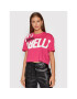 LaBellaMafia Тишърт 21778 Розов Cropped Fit - Pepit.bg