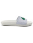 Lacoste Чехли Croco Slide 119 3 Cfa 7-37CFA0005082 Бял - Pepit.bg