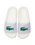 Lacoste Чехли Croco Slide 119 3 Cfa 7-37CFA0005082 Бял - Pepit.bg