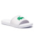 Lacoste Чехли L.30 Slide 119 2 Cuj 7-37CUJ0011082 Бял - Pepit.bg