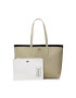 Lacoste Дамска чанта Shopping Bag NF4237AS Бял - Pepit.bg