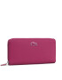 Lacoste Голям дамски портфейл L Zip Wallet NF2900PO Розов - Pepit.bg