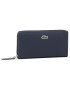 Lacoste Голям дамски портфейл L Zip Wallet NF2900PO Тъмносин - Pepit.bg