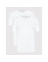 Lacoste Комплект 2 тишъртки TH3455 Бял Regular Fit - Pepit.bg