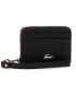 Lacoste Малък дамски портфейл Xs Wristlet Zip Wallet NF2778DC Черен - Pepit.bg