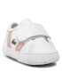 Lacoste Обувки Sideline Crib 0121 1 Cub 7-42CUB00011Y9 Бял - Pepit.bg