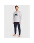 Lacoste Пижама 4H7457 Цветен Regular Fit - Pepit.bg