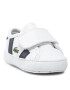 Lacoste Сникърси Sideline Crib 0121 1 Cub 7-42CUB0001042 Бял - Pepit.bg