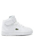 Lacoste Сникърси Tramline Mid 0120 1 Suc 7-40SUC001721G Бял - Pepit.bg