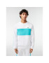 Lacoste Суитшърт SH1433 Бял Classic Fit - Pepit.bg