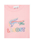 Lacoste Суитшърт SJ2583 Розов Regular Fit - Pepit.bg