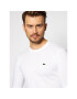 Lacoste Тениска с дълъг ръкав TH2040 Бял Regular Fit - Pepit.bg