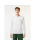 Lacoste Тениска с дълъг ръкав TH6712 Бял Regular Fit - Pepit.bg