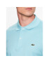 Lacoste Тениска с яка и копчета DH2050 Син Regular Fit - Pepit.bg