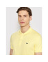 Lacoste Тениска с яка и копчета DH2050 Жълт Regular Fit - Pepit.bg