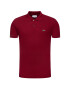 Lacoste Тениска с яка и копчета L1212 Бордо Classic Fit - Pepit.bg