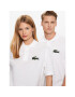 Lacoste Тениска с яка и копчета PH3922 Бял Regular Fit - Pepit.bg