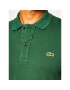 Lacoste Тениска с яка и копчета PH4012 Зелен Slim Fit - Pepit.bg