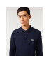 Lacoste Тениска с яка и копчета PH4013 Тъмносин Regular Fit - Pepit.bg