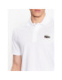 Lacoste Тениска с яка и копчета PH7057 Бял Regular Fit - Pepit.bg