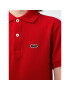 Lacoste Тениска с яка и копчета PJ2909 Червен Regular Fit - Pepit.bg