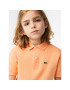 Lacoste Тениска с яка и копчета PJ2909 Розов Regular Fit - Pepit.bg