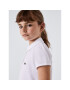 Lacoste Тениска с яка и копчета PJ3594 Бял Regular Fit - Pepit.bg