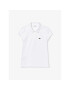 Lacoste Тениска с яка и копчета PJ3594 Бял Regular Fit - Pepit.bg