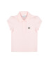 Lacoste Тениска с яка и копчета PJ3594 Розов Regular Fit - Pepit.bg