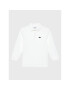 Lacoste Тениска с яка и копчета PJ8915 Бял Regular Fit - Pepit.bg