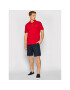 Lacoste Тениска с яка и копчета YH4801 Червен Slim Fit - Pepit.bg