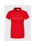 Lacoste Тениска с яка и копчета PF5462 Червен Slim Fit - Pepit.bg