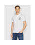 Lacoste Тениска с яка и копчета PH2097 Бял Regular Fit - Pepit.bg