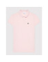 Lacoste Тениска с яка и копчета PJ3594 Розов Regular Fit - Pepit.bg