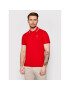 Lacoste Тениска с яка и копчета YH1482 Червен Regular Fit - Pepit.bg