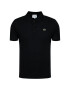 Lacoste Тениска с яка и копчета YH4801 Черен Slim Fit - Pepit.bg