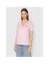 Lacoste Тишърт TF8392 Розов Relaxed Fit - Pepit.bg