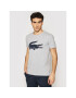 Lacoste Тишърт TH0139 Сив Slim Fit - Pepit.bg