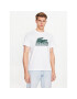 Lacoste Тишърт TH5070 Бял Regular Fit - Pepit.bg