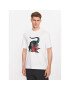 Lacoste Тишърт TH8462 Екрю Regular Fit - Pepit.bg